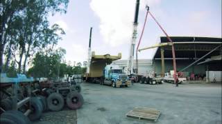 380 tonne Minesite Trailer  Drake Trailers [upl. by Brinson]