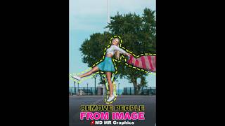 Easily🧑‍🤝‍🧑 Remove People From Photos In Photoshop  MDMRGraphics photoshop [upl. by Aikkin]