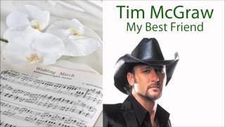 My Best Friend Tim McGraw  Wedding Music Samples [upl. by Ravid]