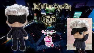 Satoru Gojo Jujutsu Kaisen Amigurumi  CatalinArte Tejidos [upl. by Margarete270]