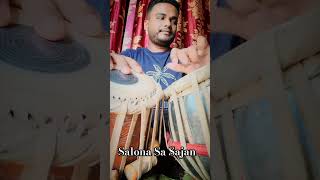 Salona Sa Sajan  Debojyoti hazam Singer  Asha Bhosle youtubeshorts music tablacoversongs [upl. by Narej]