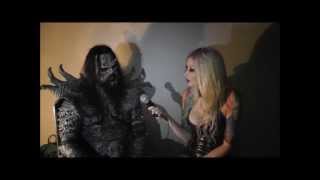 Lordi interview with Hayley Leggs Bloodstock Radio May 2013 [upl. by Coe]