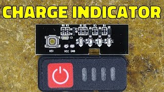 Power tool battery level indicator for 5 cell packs [upl. by Leunam]