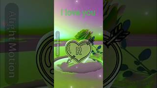 🌹🌹R name status💫 R love Status letter Watshapp♥️short love letter love nameart [upl. by Haizek]