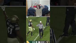 COLORADO WINS GAME OF THE YEAR VS BAYLOR shorts [upl. by Azarria]