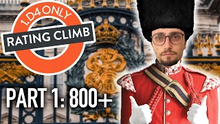 1 d4 ONLY Climb BEGINS  Part 1 800 London Stonewall Catalan [upl. by Eedyaj29]