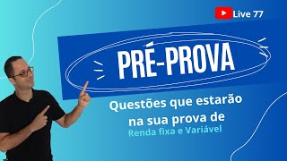 Pré Prova  Renda Fixa e Renda Variável com foco em tributação [upl. by Aij]