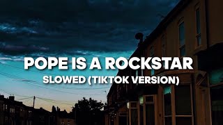 Pope is a rockstar  SALES tiktok version Go little rockstar [upl. by Flowers]