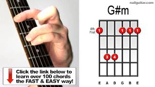 Gm Minor  How To Play Important Guitar Chords [upl. by Assir]