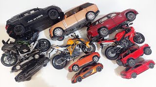 Comparison between Different Scale Model Cars and Bikes in term of Scale size 13  Diecast Model [upl. by Dwinnell561]