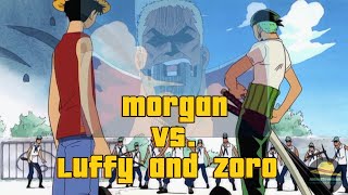 Morgan laban kay Luffy at Zoro Sino ang misteryosong Babae One Piece Episode 3 Full Recap [upl. by Genet]