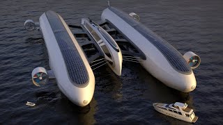 Lazzarini Luxury Superyacht That Can Fly [upl. by Naus847]