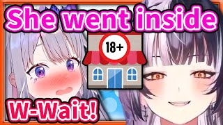 Shiori EXPOSED Biboo For Going to a 18 Doujinshi Store 【HololiveEN】 [upl. by Aiceila468]