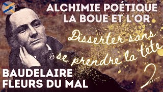 BACFrançais Alchimie poétique  Baudelaire a le spleen nous le bac chacun ses problèmespartie 2 [upl. by Llemar]