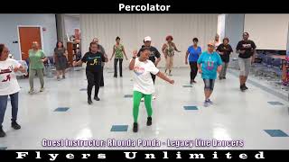 Percolator Line Dance [upl. by Sicnarf]