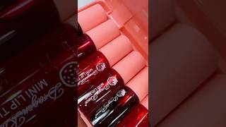 Lip stain lip tint set makeup lipsbeauty lipbalm unboxing [upl. by Anayi127]