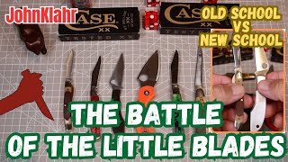 The Best Small knife Battle of the small packet knives Pen knives and keychain size blades [upl. by Annoif]