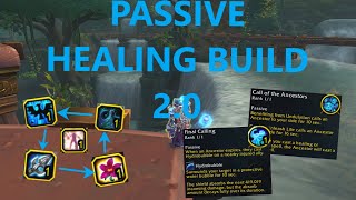 Resto Shaman PASSIVE Healing Build 20 for The War Within [upl. by Philpot]