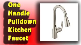 Moen 7594ESRS Arbor Motionsense One Handle Pulldown Kitchen Faucet [upl. by Reece]