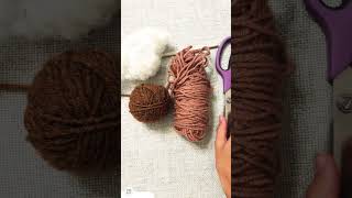 Crochet some potatoes with me potato crochet yarnandhook couchpotato views viralshort DIY [upl. by Latsirhc]