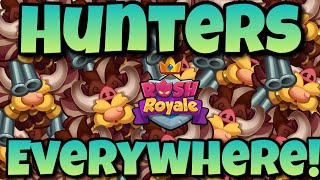 AFriend And A Friend Play Hunter  The Friendliest Game You Will Ever See  Rush Royale [upl. by Doherty]