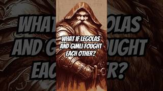 What if Legolas and Gimli fought each other lotr lordoftherings tolkien legolas [upl. by Lazos]