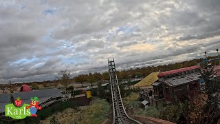 Fliegender Regenschirm Onride  Karls Erlebniswelt Elstal  Herbst 2024  🎡4KUHD [upl. by Lazare10]