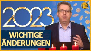 Steuerliche Änderungen 2023 – so viel Geld kannst du einplanen [upl. by Juta]