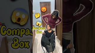 Ruhi Ka Composs Box 😡😱 Day 374 minivlog ashortaday tranding shorts [upl. by Skill]