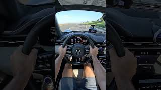 The 2024 Maserati GranTurismo Trofeo Gets to 60 in 35 Seconds POV Drive shorts [upl. by Abell]