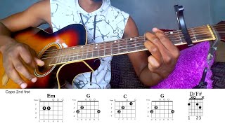 EASY GUITAR TUTORIAL  Shaboozey  A Bar Song Tipsy  Beginner Lesson Tabs amp Chords [upl. by Badr]