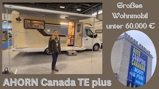 AHORN CANADA TE  GÜNSTIGES FULLGFK WOHNMOBIL MIT EINZELBETTEN [upl. by Nerine]