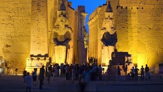 Karnak Temple Sound and Light We live with the Pharaoh kings and they speak for themselves [upl. by Emery771]