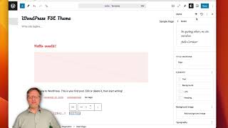 WordPress Full Site Editing 9  Style Blocks [upl. by Luapleahcim357]