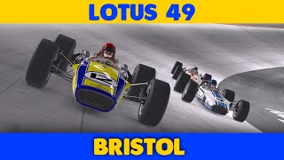 Lotus 49 at Bristol  S3 2024 iRacing [upl. by Alilad]