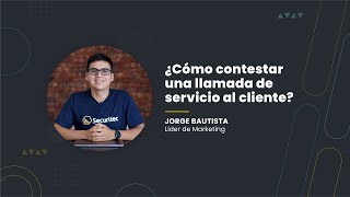 📞 ¿Cómo contestar una llamada de servicio al cliente 💯  VB [upl. by Naitsirt]