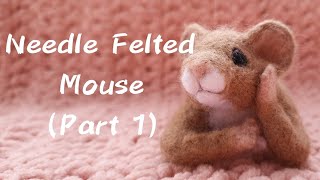 Needle Felted Mouse Part 1  Armature [upl. by Halas]