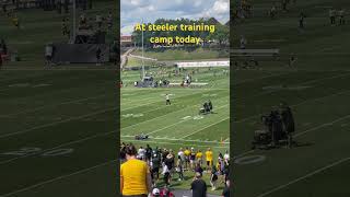 Steeler training camp [upl. by Afihtan761]