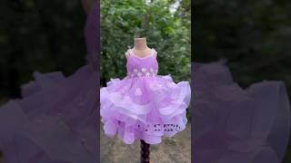 baby frock cutting and stitchingdress fashion sewing [upl. by Haelak]