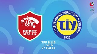 TFF 3 Lig 1 Grup  Kepezspor Futbol AŞ  Tarsus İdman Yurdu [upl. by Klaus]