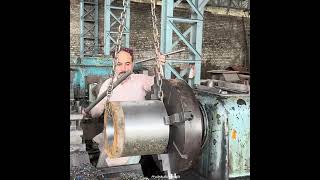 Machining process of Industrial gear with 100yrs old technology [upl. by Anihta620]