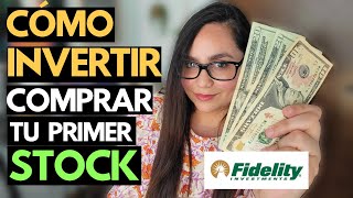 INVERTIR TUS PRIMEROS 50 USD EN LA BOLSA DE VALORES  Fidelity Tutorial [upl. by Aeuhsoj]