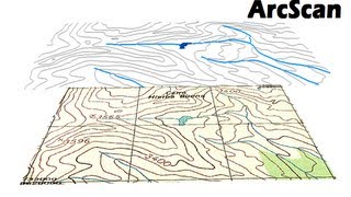 Digitalizar una carta topográfica en ArcGIS [upl. by Alby]