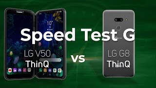 LG V50 Dual Screen vs LG G8 [upl. by Clausen745]