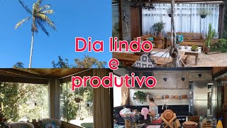 Dia lindo e produtivofaxinei a cozinhalavei os vidros [upl. by Ylevol]