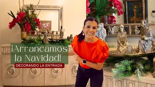 ¡BIENVENIDA LA NAVIDAD  Adornos para la Entrada  TIPS [upl. by Aiduan]