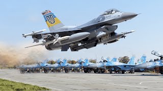 Ukrainian NextGeneration Pilots Start to Fly the F16 Fighter [upl. by Eilojne120]