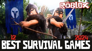 12 BEST Roblox SURVIVAL GAMES to Play 2024 [upl. by Nat]