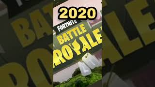 Fortnite 2020 vs 2024 fortnite [upl. by Keviv]