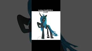 My redesign of chrysalis from my little pony as a pony mlp shorts fyp viral mylittlepony [upl. by Evante]